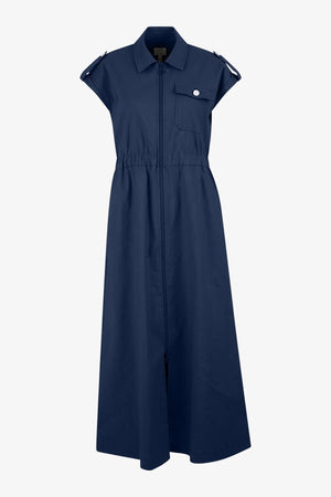 Maxi-Kleid mit Leinen 01