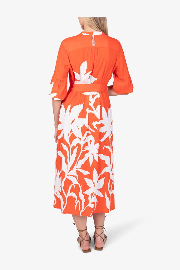 Maxikleid mit feiner Viskose 05