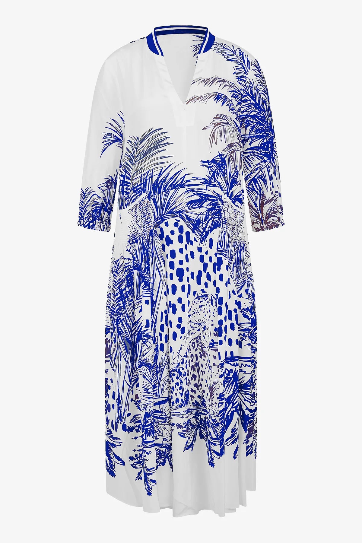 Maxi-Kleid aus feiner Viskose 01