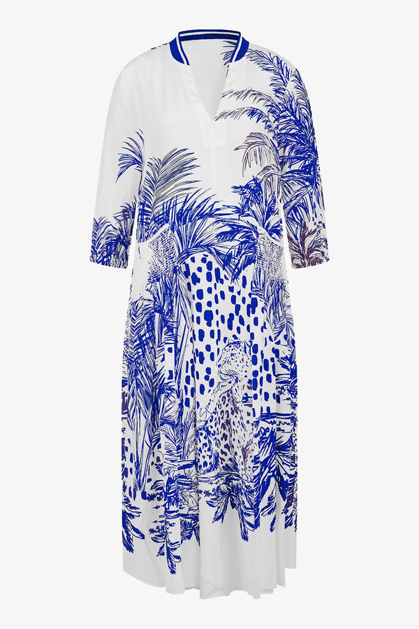 Maxi-Kleid aus feiner Viskose 01