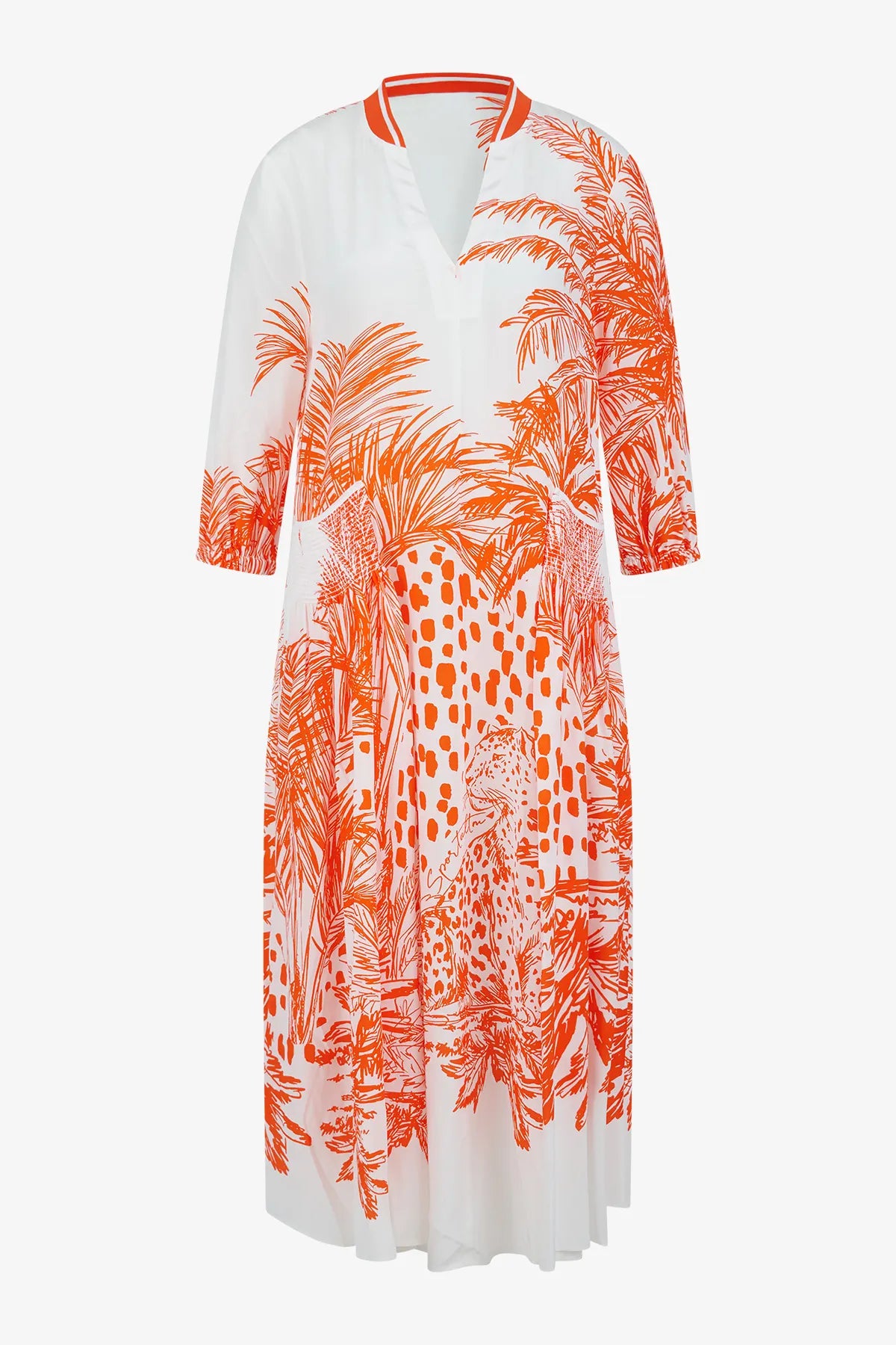 Maxi-Kleid aus feiner Viskose 01