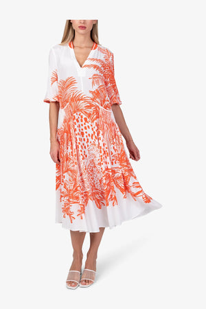Maxi-Kleid aus feiner Viskose 03