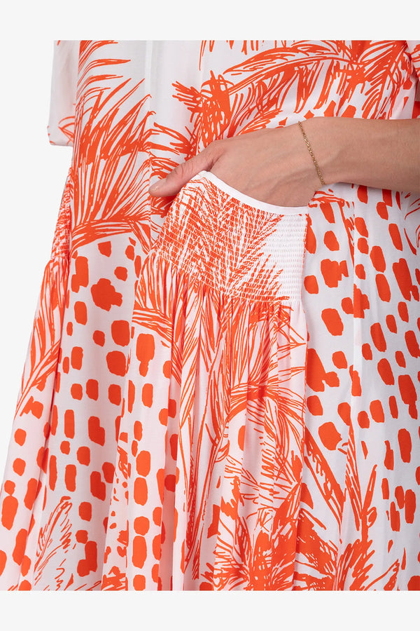 Maxi-Kleid aus feiner Viskose 07