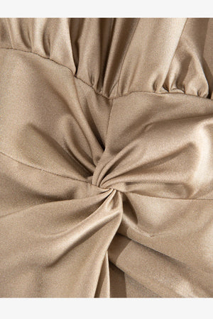 Jerseykleid mit Knotendetail 06