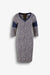 Kleid im Leo-Jacquard 01
