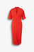 Kleid mit fließender Silhouette 01