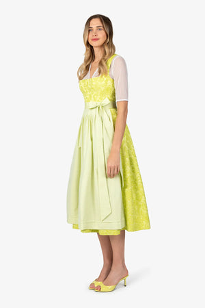 Dirndl aus Blütenjacquard 03