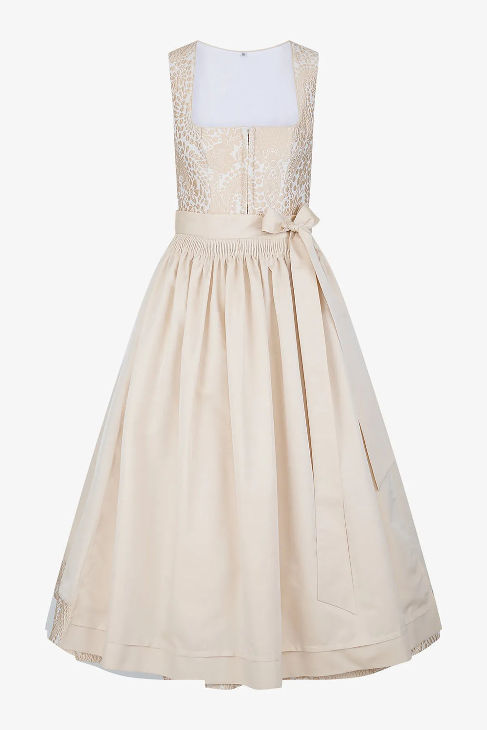 Dirndl mit besticktem Oberteil 01
