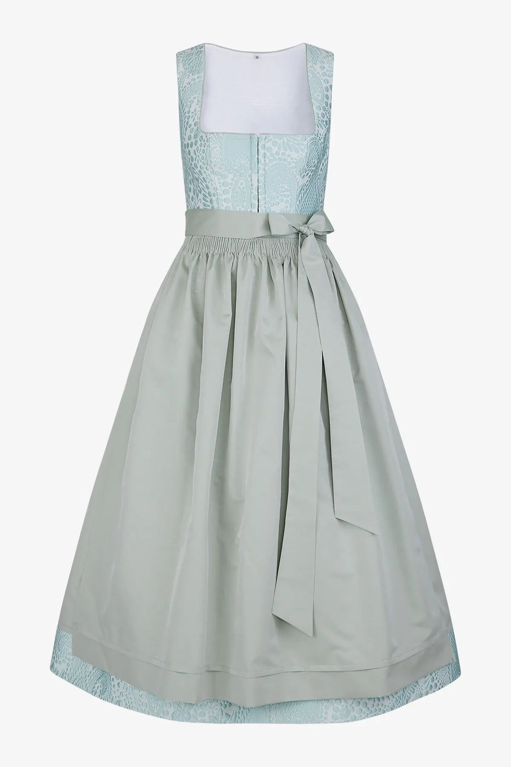 Dirndl mit besticktem Oberteil 01