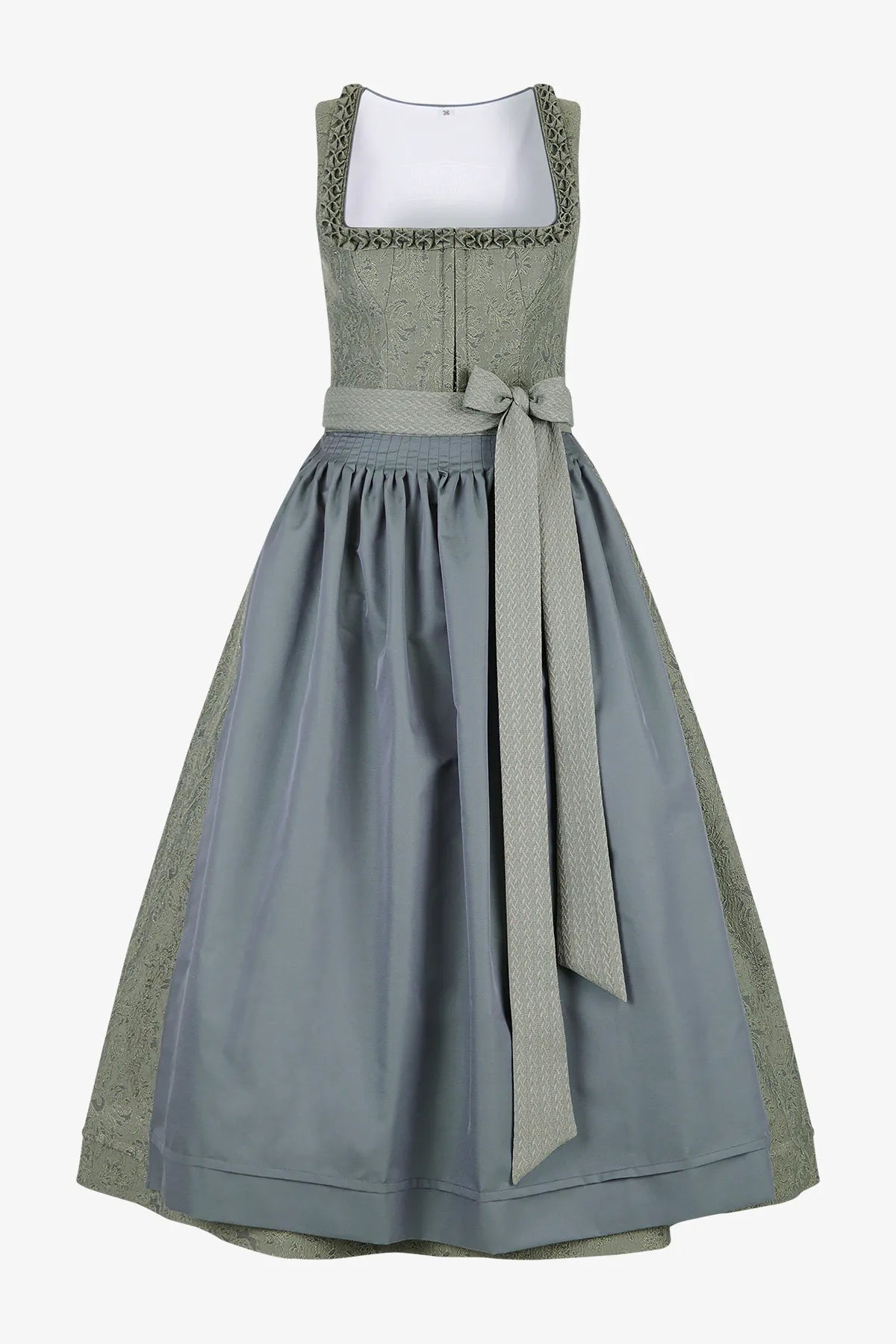 Dirndl mit aufwendigen Froschgoscherln 01