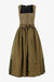 Dirndl aus handbedrucktem Loden 01