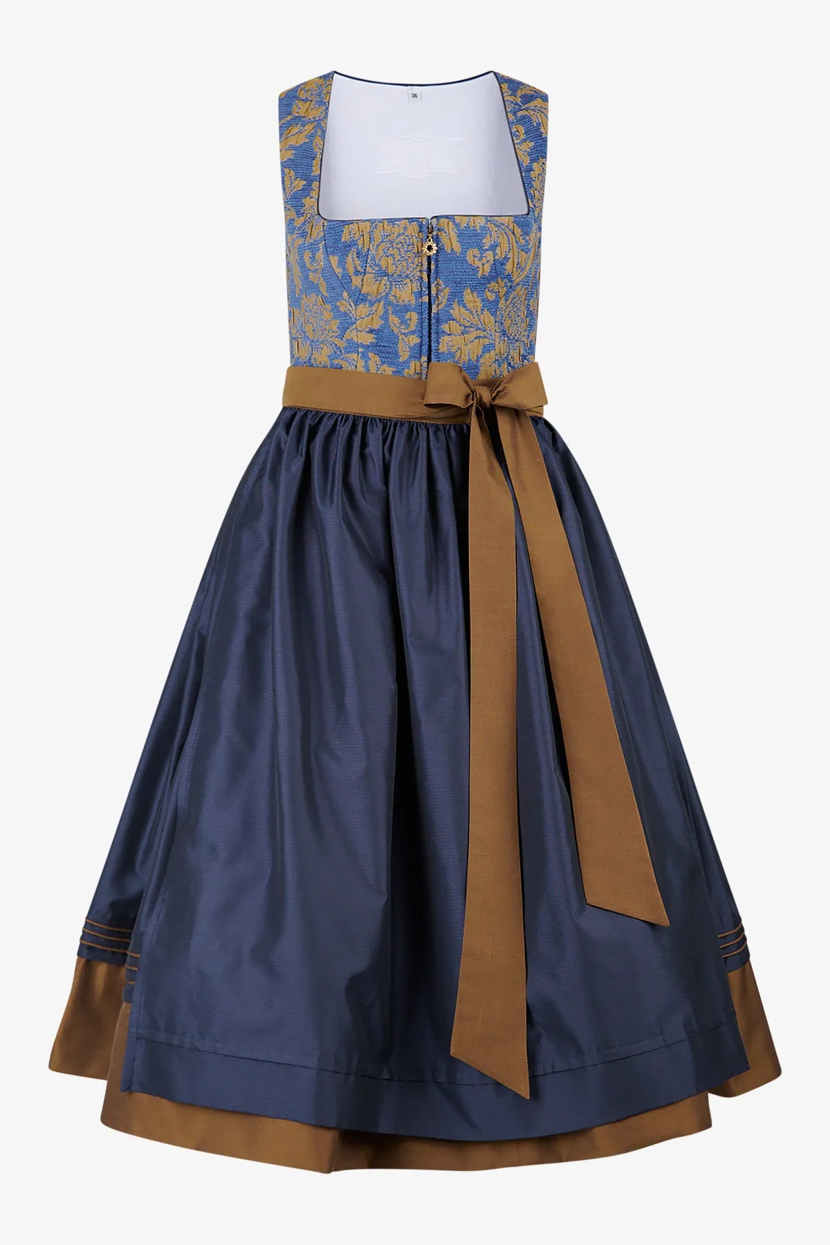Elegantes Dirndl mit Jacquard-Mieder 01