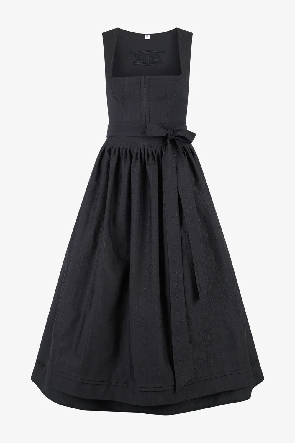Dirndl in Fischgrat-Strick-Optik 01