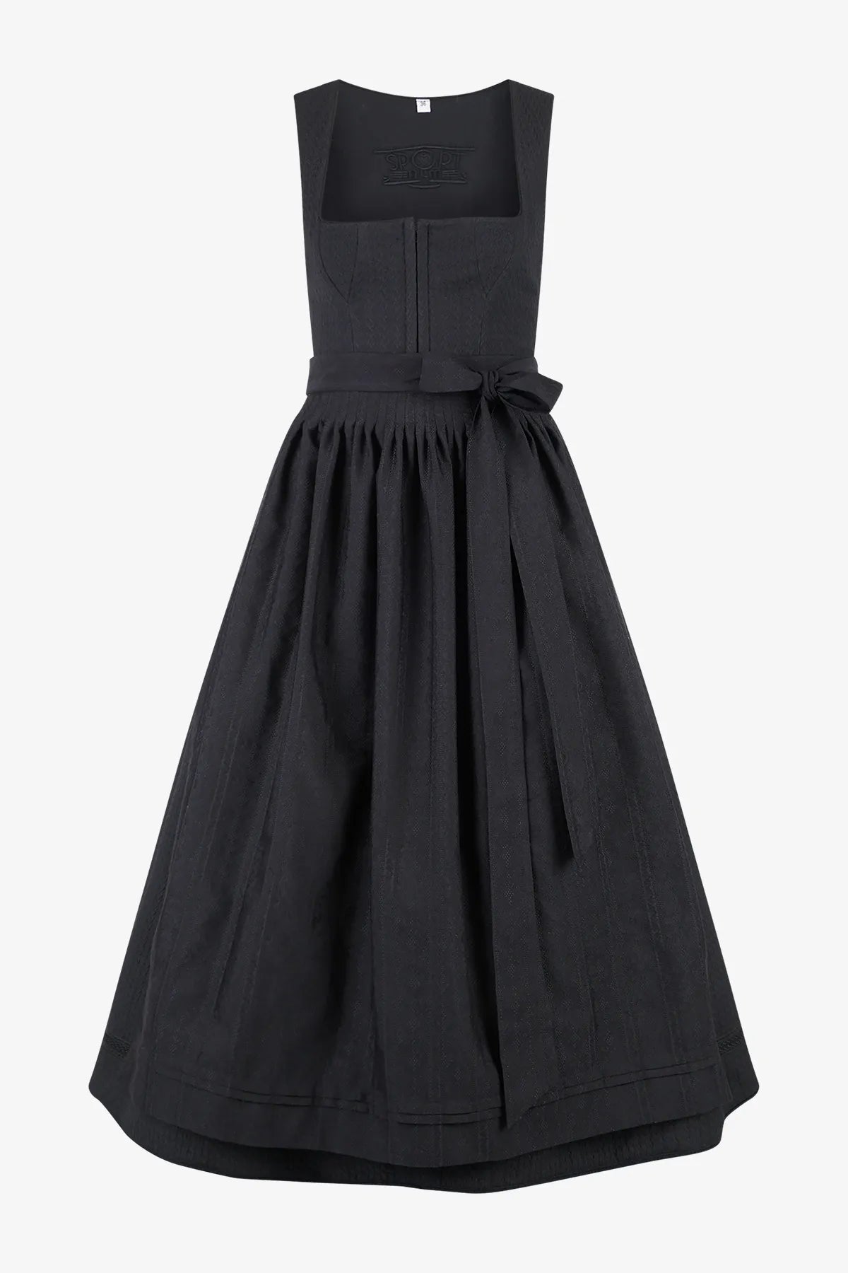 Dirndl in Fischgrat-Strick-Optik 01