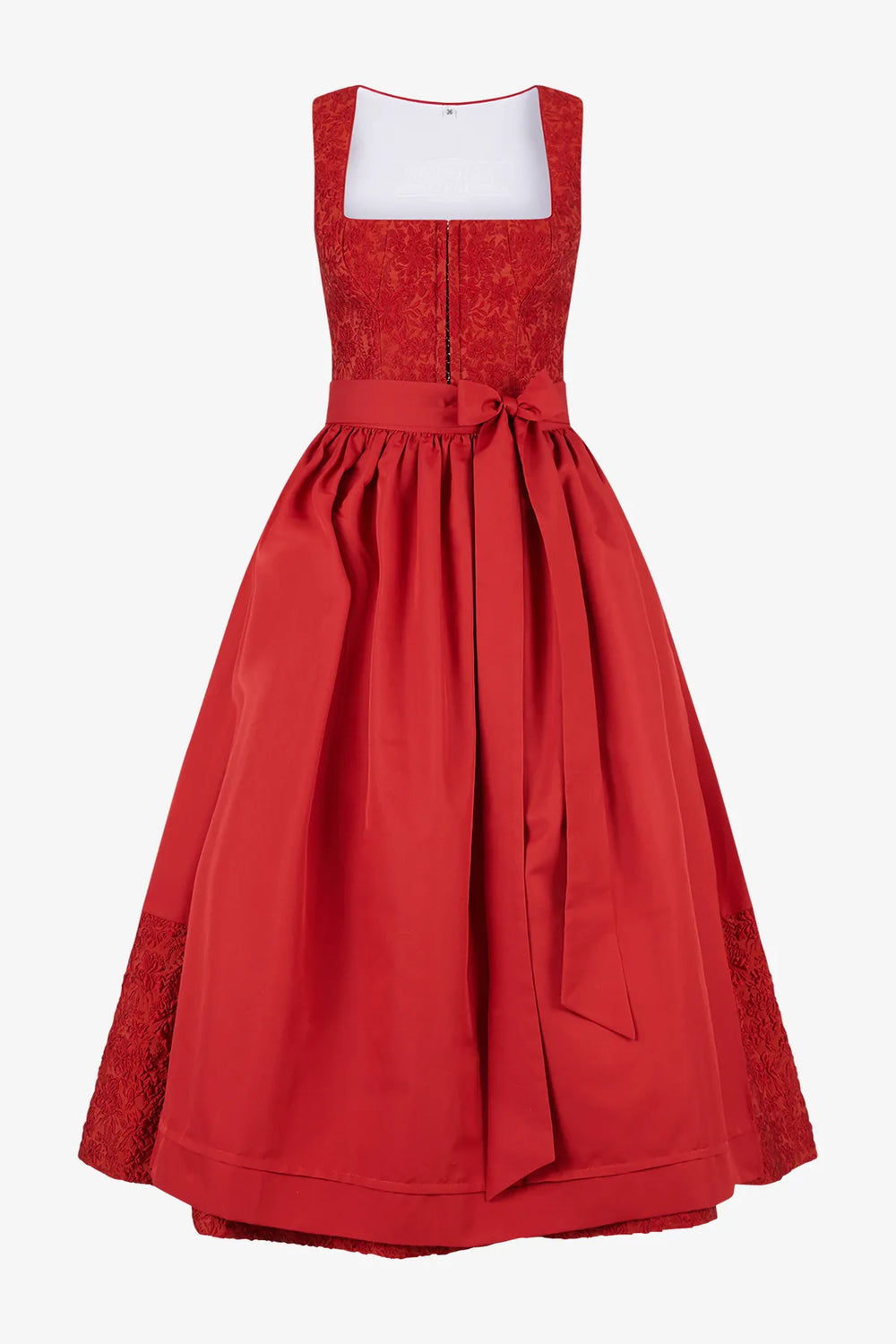 Dirndl aus Relief-Jacquard 01