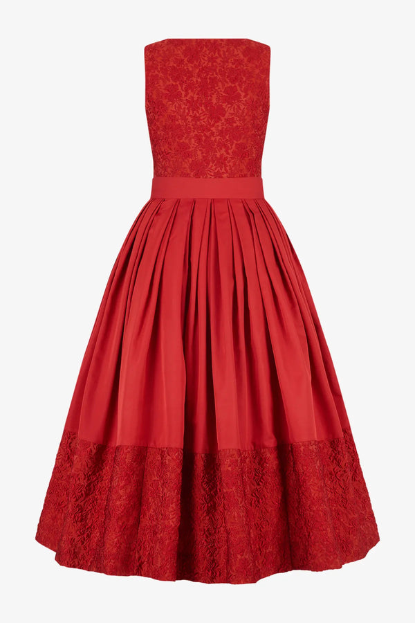 Dirndl aus Relief-Jacquard 02
