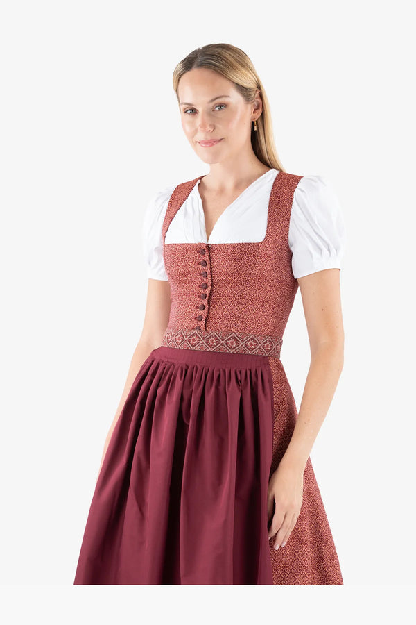 Jacquard-Dirndl mit Vintage-Dessin 06