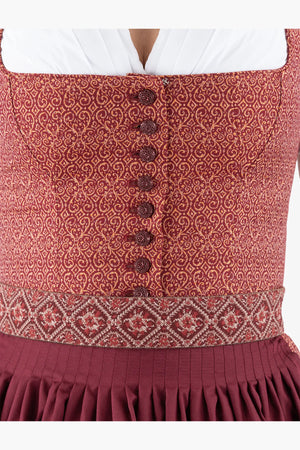 Jacquard-Dirndl mit Vintage-Dessin 07