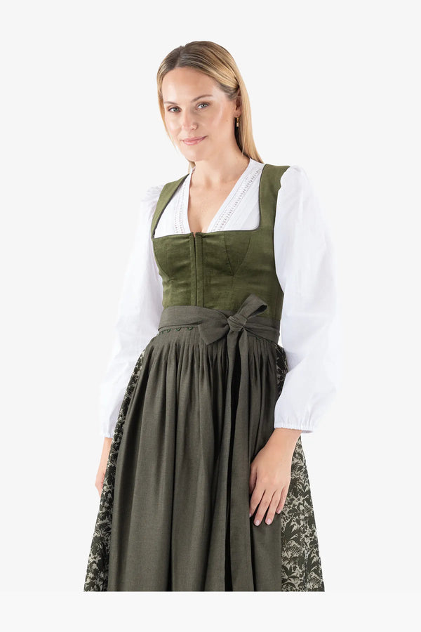 Dirndl mit Samt-Oberteil 06
