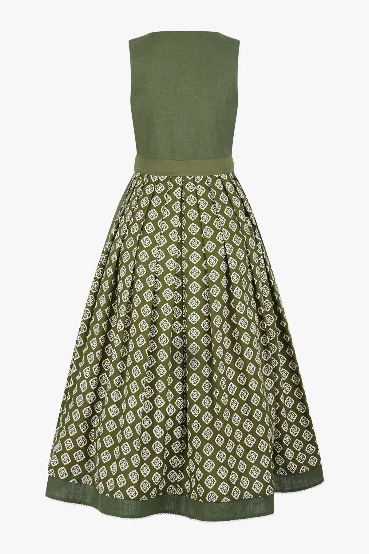 Dirndl aus Baumwolle und Leinen 02