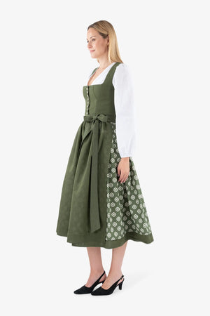 Dirndl aus Baumwolle und Leinen 04