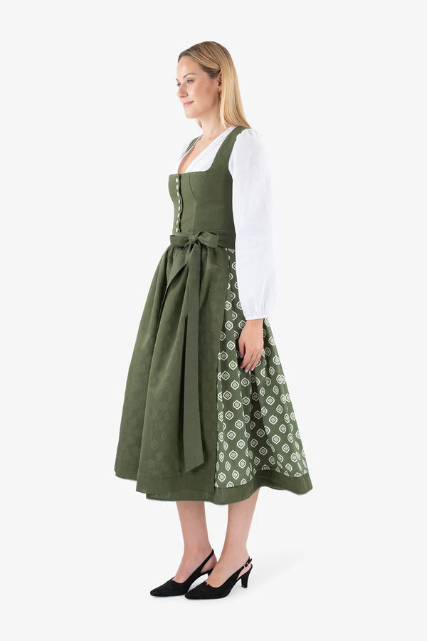 Dirndl aus Baumwolle und Leinen 04