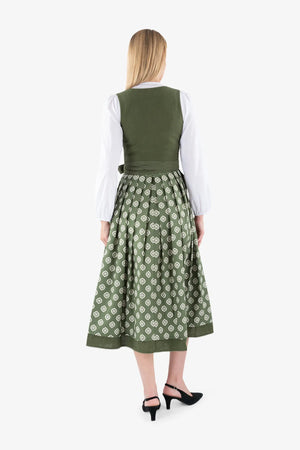 Dirndl aus Baumwolle und Leinen 05