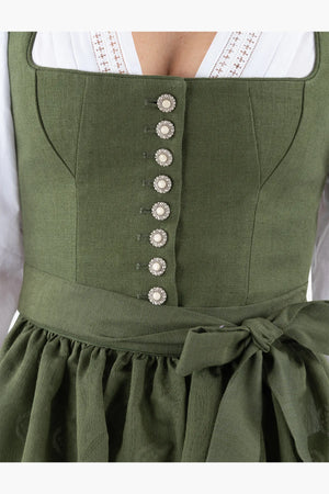 Dirndl aus Baumwolle und Leinen 07