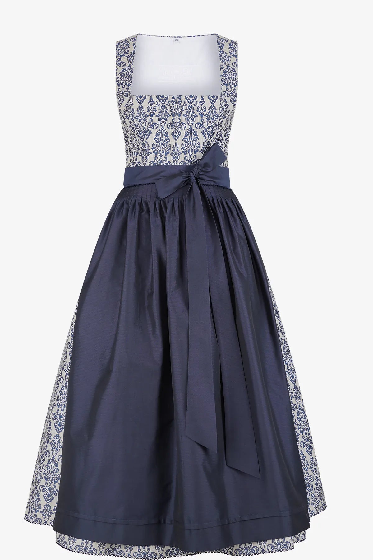 Dirndl mit nostalgischer Stickoptik 01