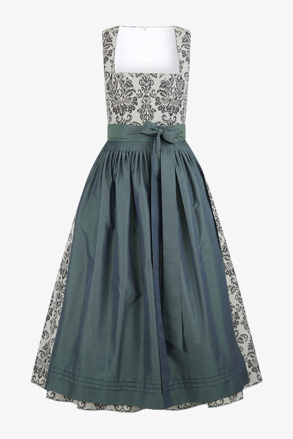 Dirndl mit feiner Stickerei-Optik 01