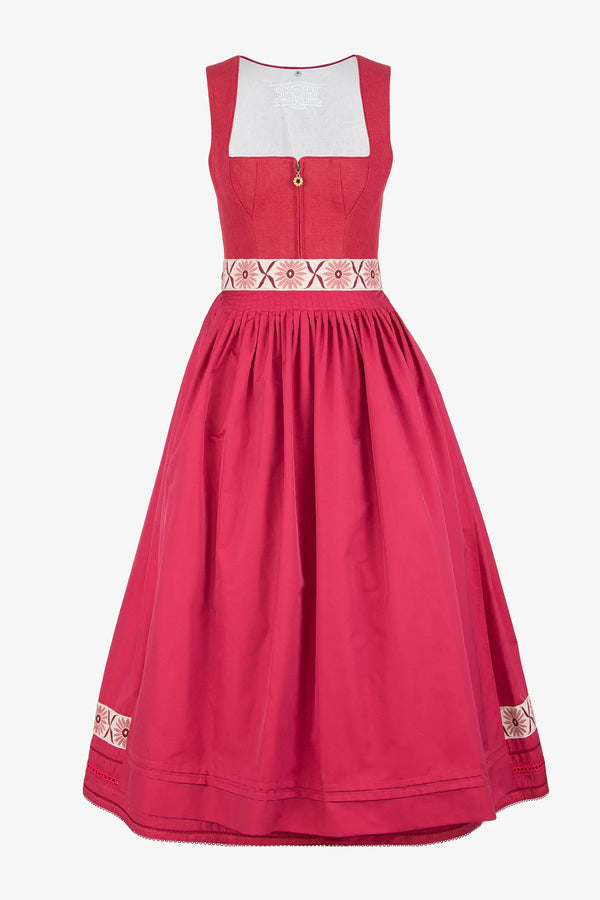 Dirndl mit Leinenoberteil 01
