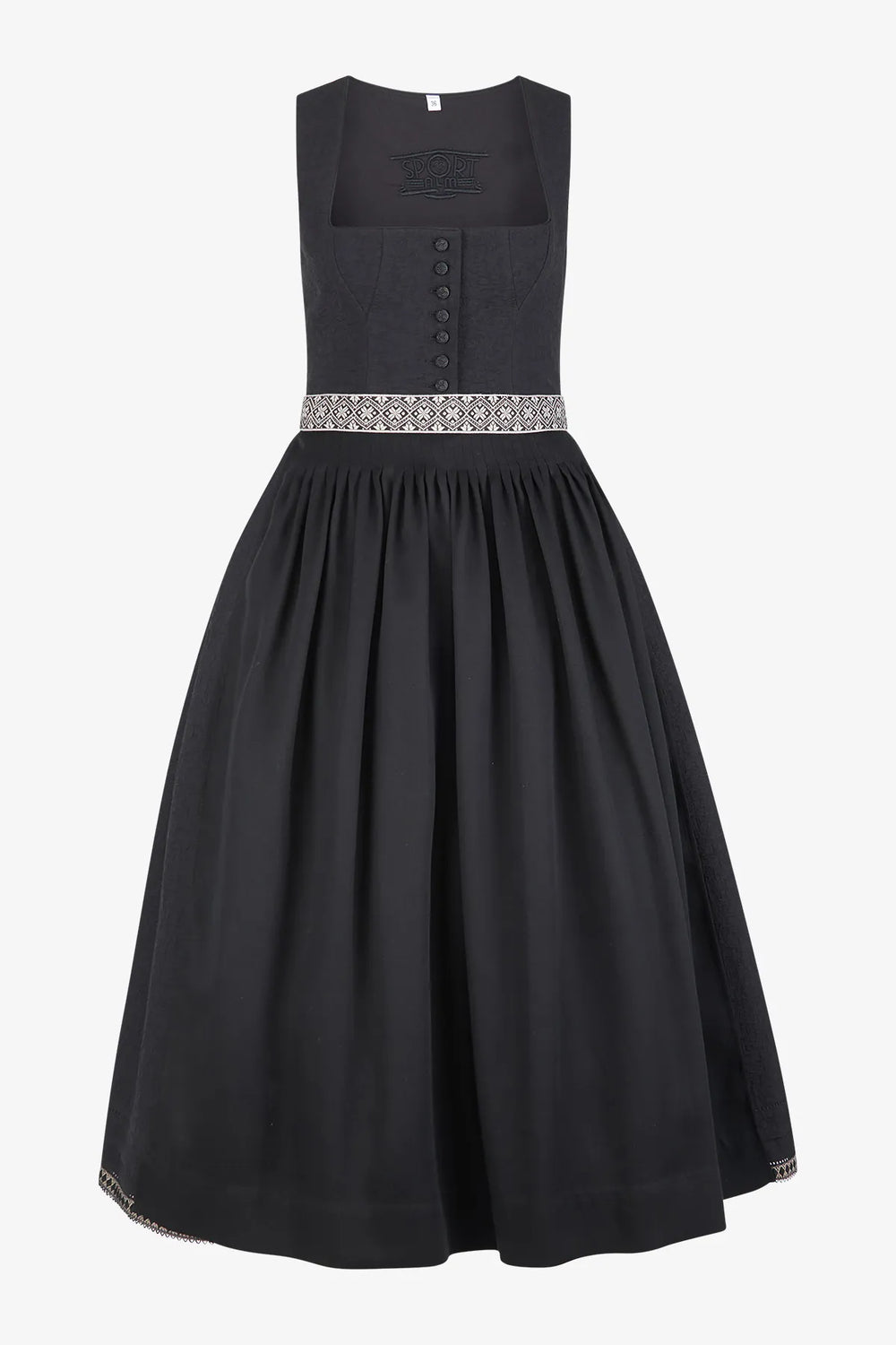 Dirndl mit Boho-Schürze 01