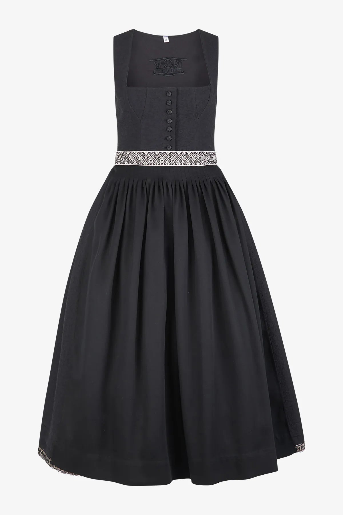 Dirndl mit Boho-Schürze 01