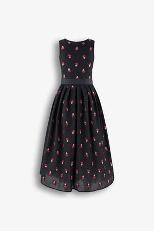 Dirndl mit Blümchenstickerei 02