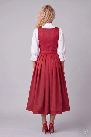Dirndl aus edlem Jacquard 05