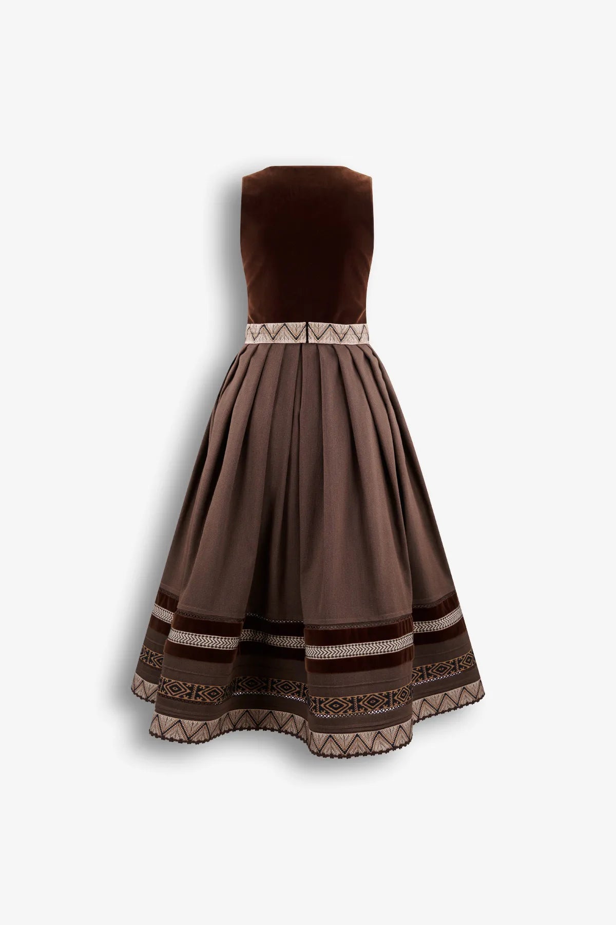 Samt-Dirndl mit Jacquardrock 02
