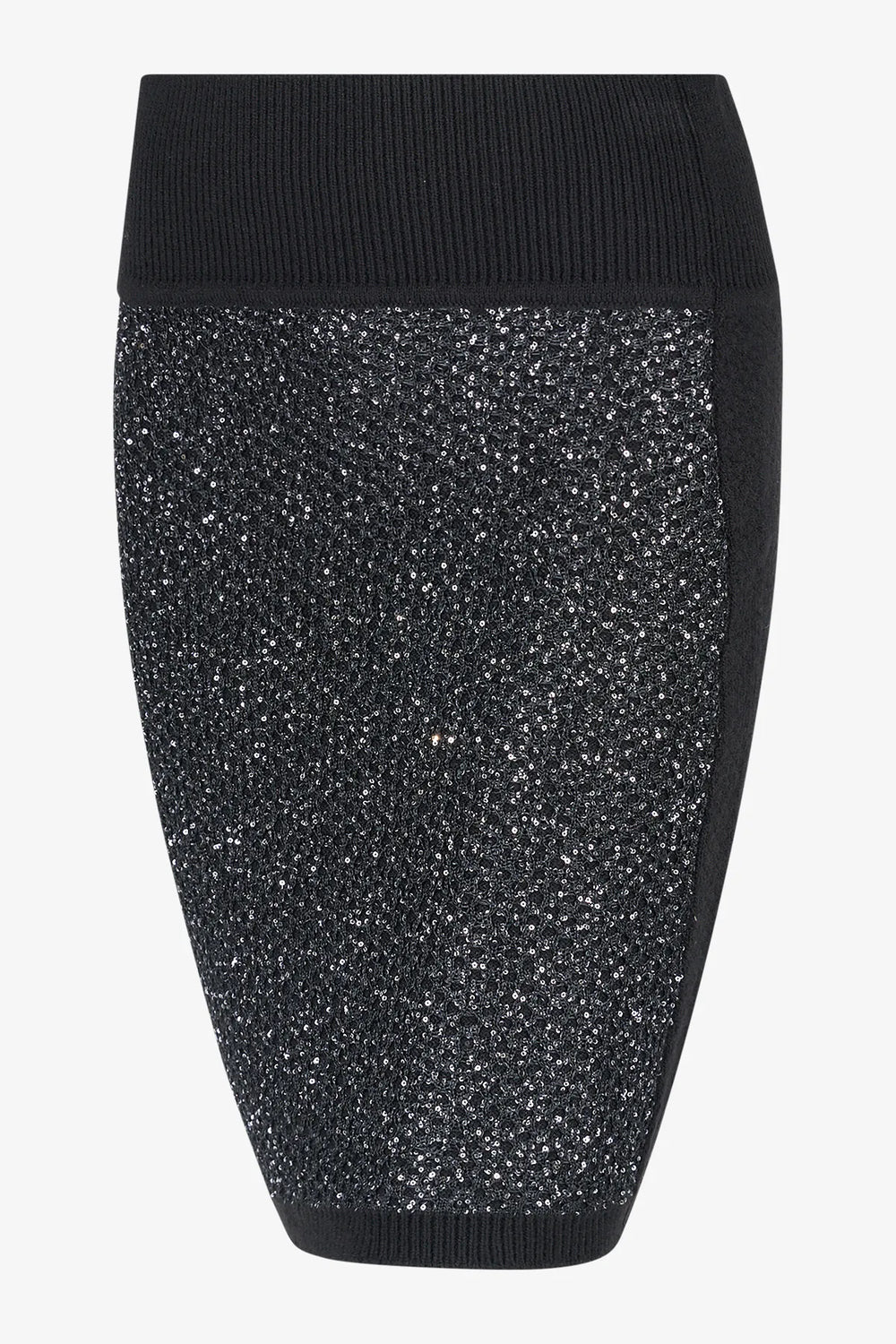 Strickrock mit Pailetten-Strick 01