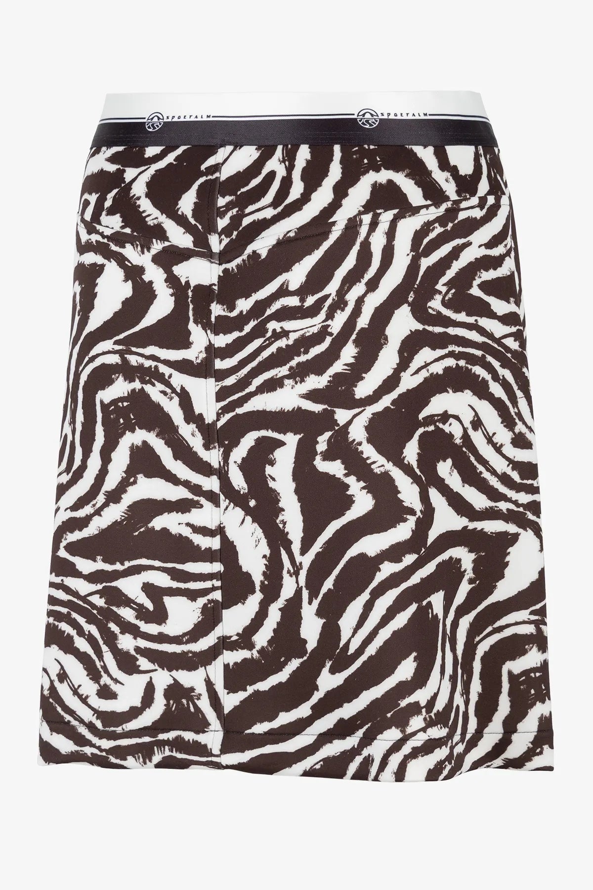 Baumwoll-Mini-Rock mit Zebra-Dessin 02
