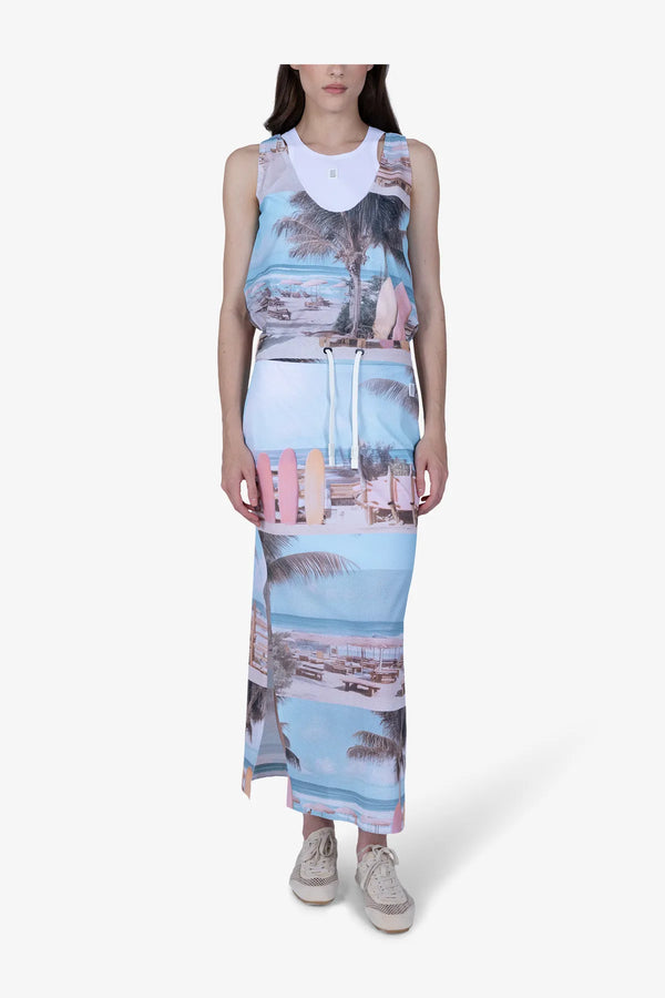 Mesh-Rock mit Print 03