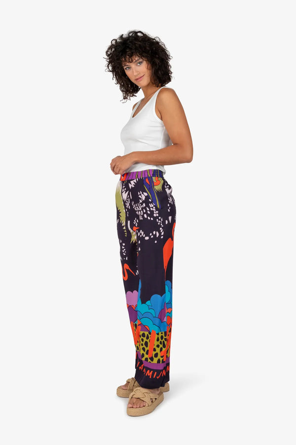 Hose mit weitem Bein 03