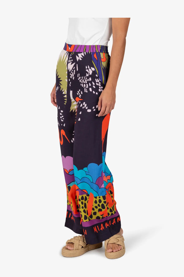 Hose mit weitem Bein 05
