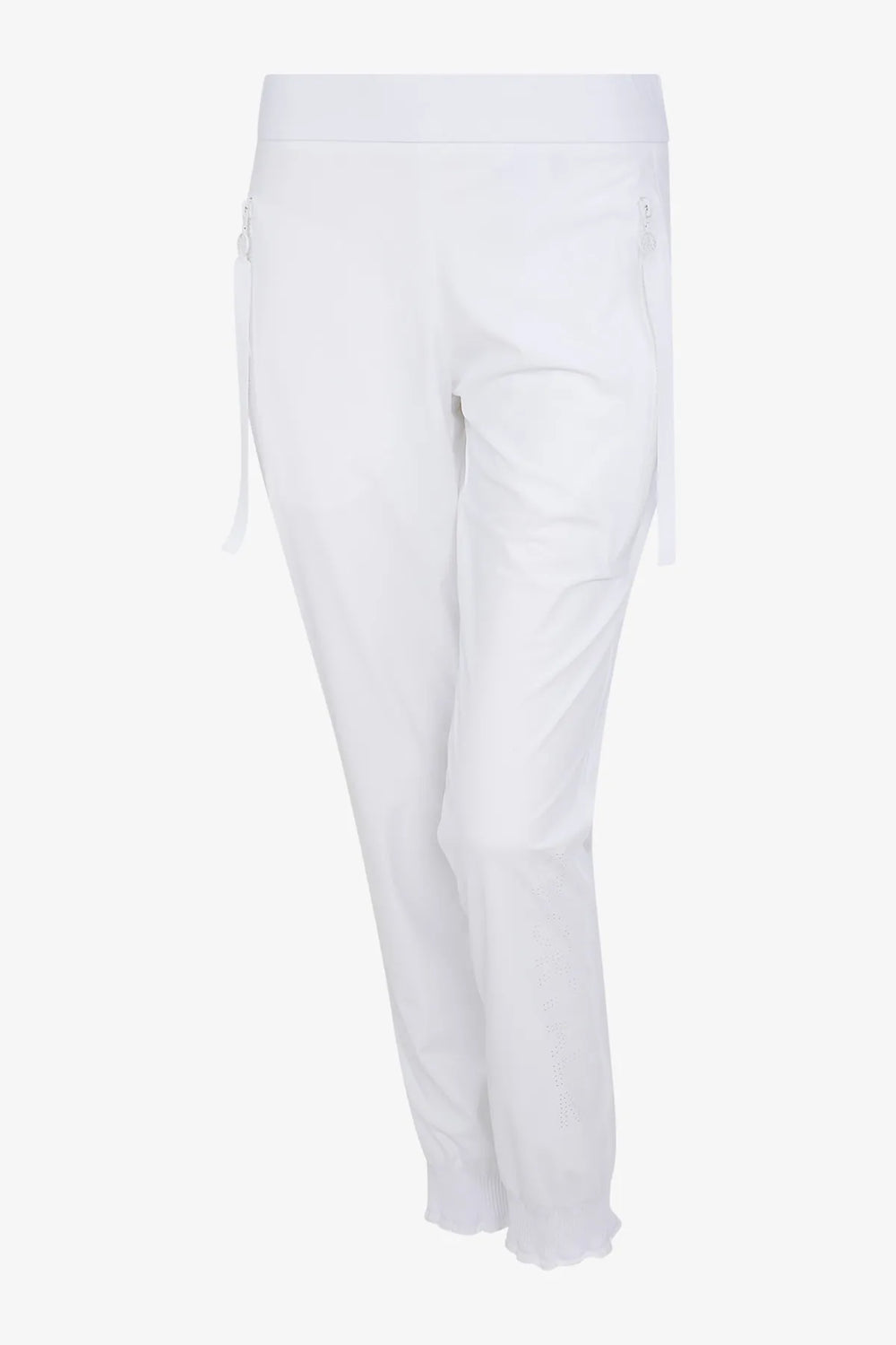 Joggpants mit schmalem Bein 01