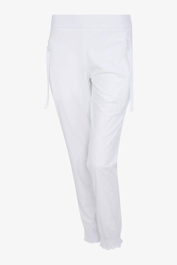 Joggpants mit schmalem Bein 01