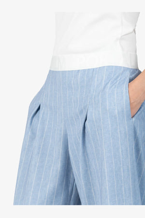 Hose mit weitem Bein 06