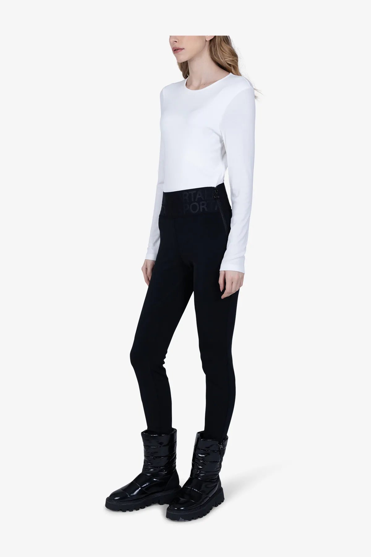 Leggings mit seitlichem Reißverschluss 04