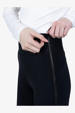 Leggings mit seitlichem Reißverschluss 07