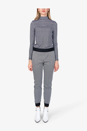 Hose aus weicher Jacquard-Qualität 03