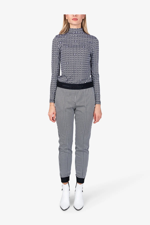 Hose aus weicher Jacquard-Qualität 03