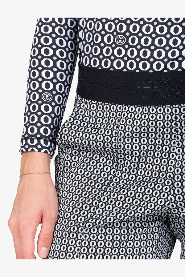 Hose aus weicher Jacquard-Qualität 07