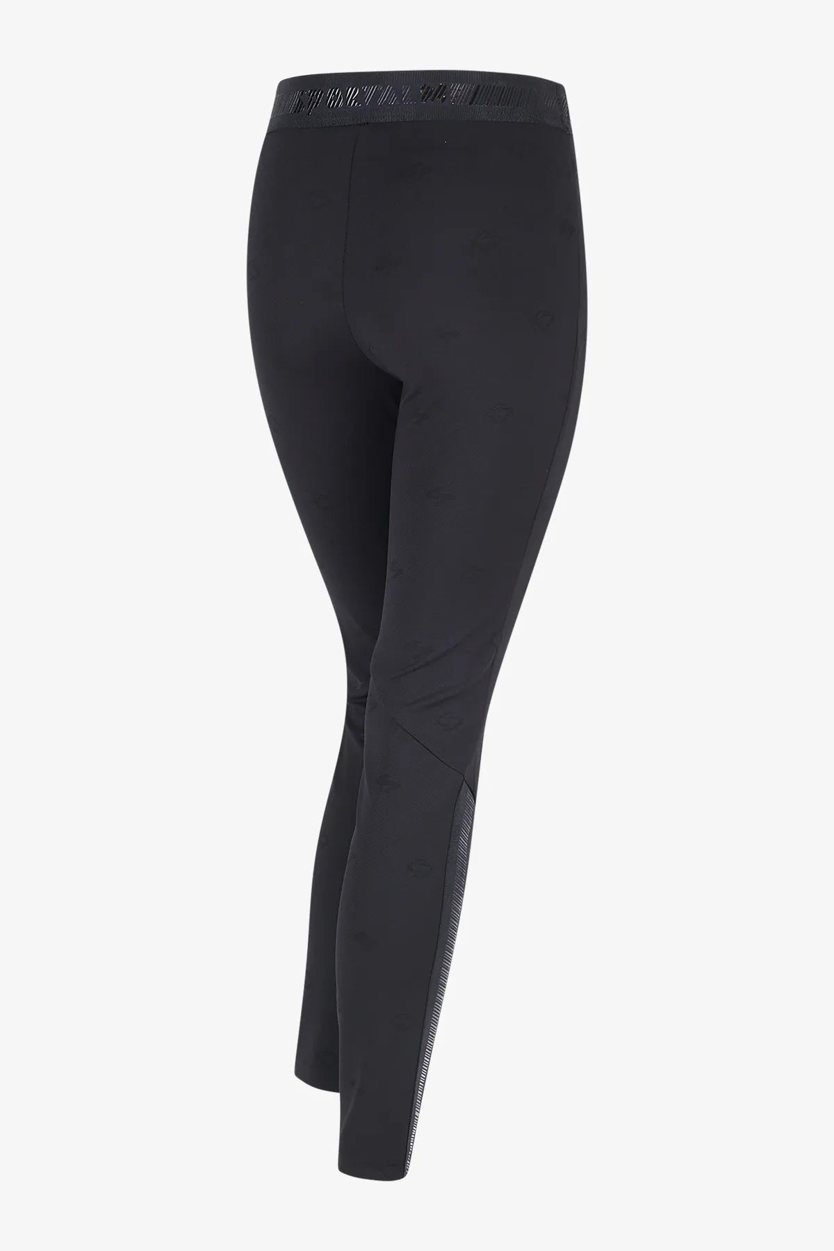 Schmale Jersey-Hose mit Monogramm 02